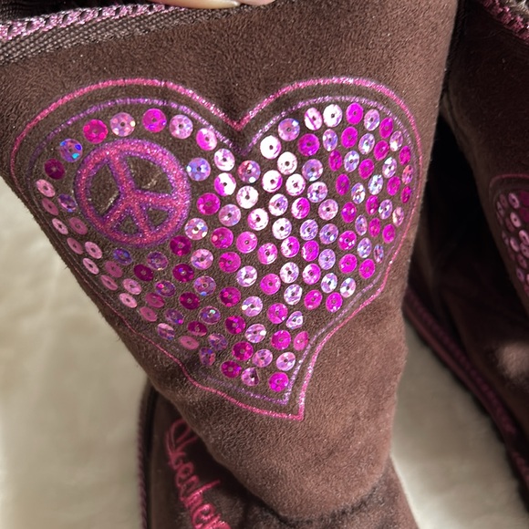 Sketchers Twinkle Toes Light Up Boots Size 1 - Picture 3 of 12